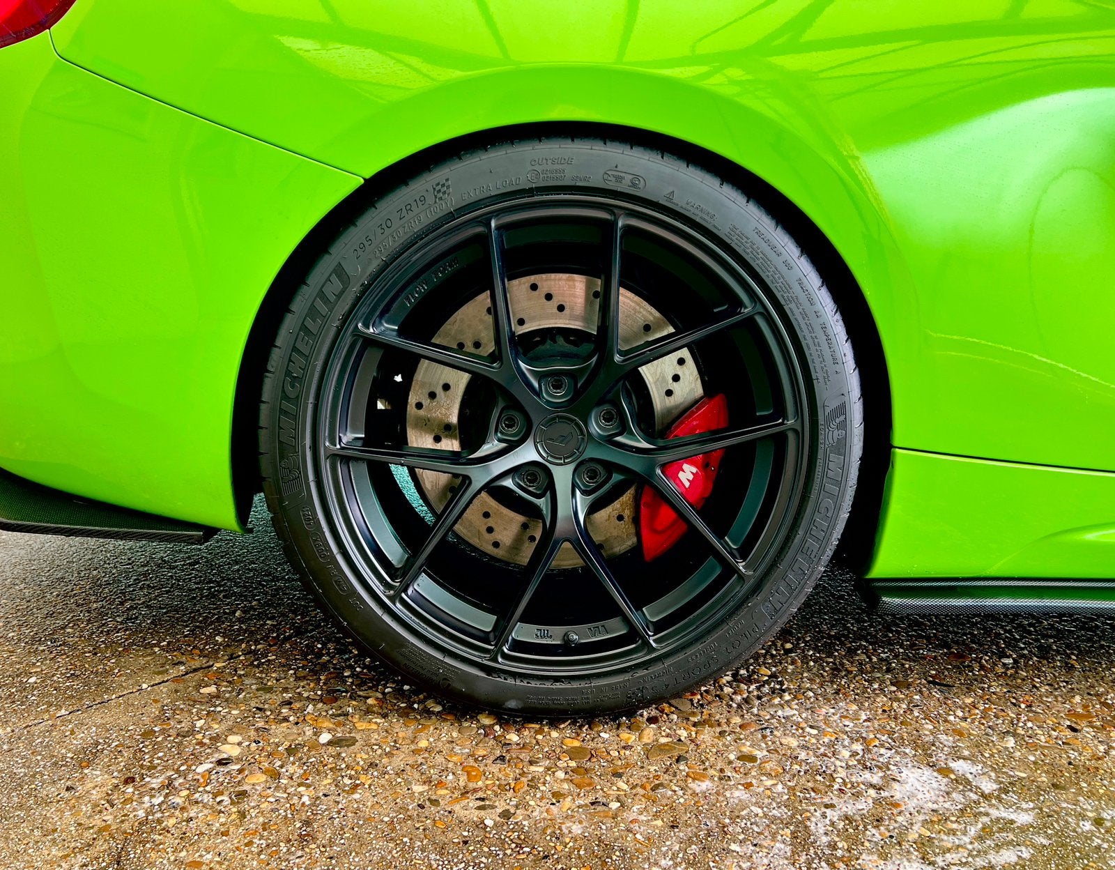 JR SL01 19” velgen + Michelin PS4S, Autos : Pièces & Accessoires, Pneus & Jantes, Pneus et Jantes, Pneus été, 19 pouces, 295 mm
