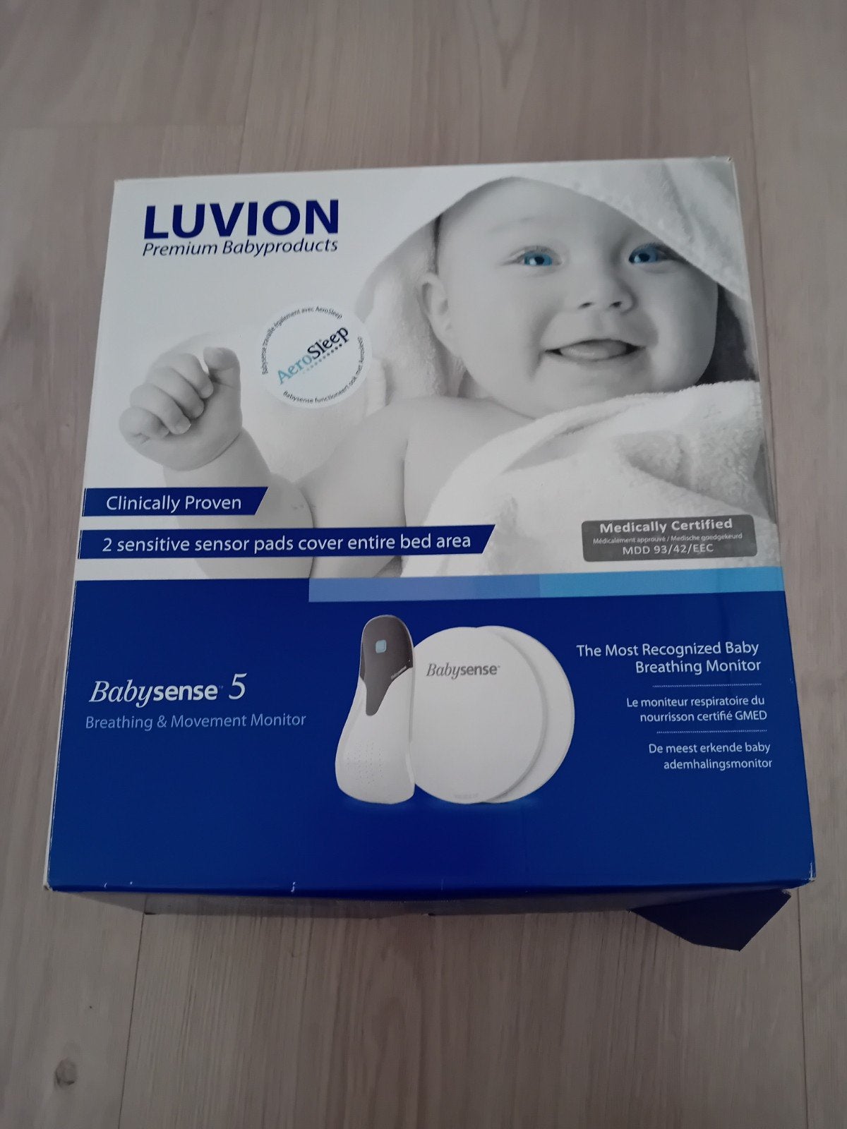 Luvion babysense 5 ademmonitor, Kinderen en Baby's, Ophalen of Verzenden