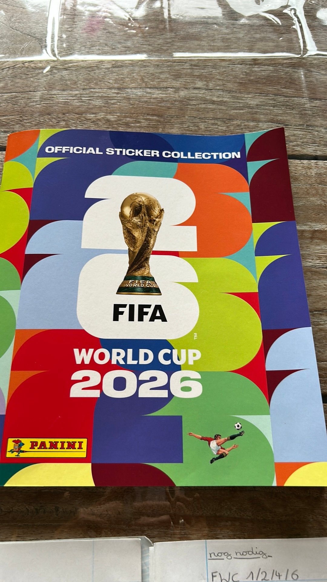 Panini world cup 2026, Ophalen, Zo goed als nieuw