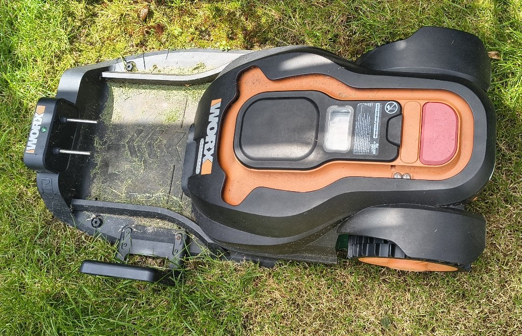 Worx Landroid robotmaaier, Tuin en Terras, Robotmaaiers, Gebruikt, Minder dan 20 cm, Met regensensor, Ophalen
