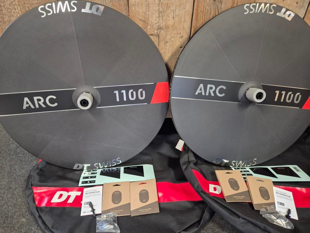 DT-SWISS ARC 1100 Dicut Tijdrit wiel, Vélos & Vélomoteurs, Vélos Pièces, Roue, Carbone, Enlèvement ou Envoi