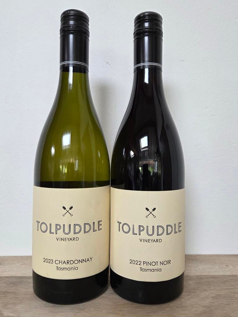 Tolpuddle Chardonnay 2023 en Pinot Noir 2022, Ophalen of Verzenden