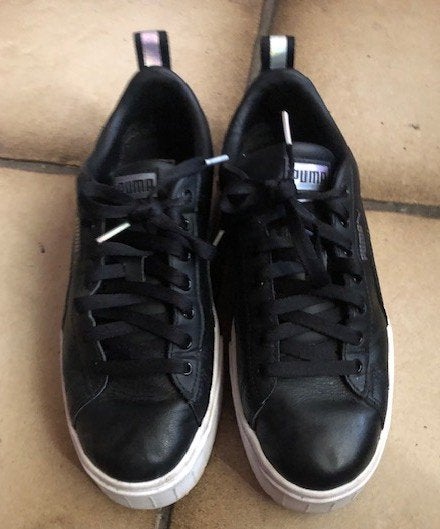 PUMA Mayze maat 39,zwart-wit,in prima staat !, Kleding | Dames, Puma, Ophalen of Verzenden, Zo goed als nieuw, Wit