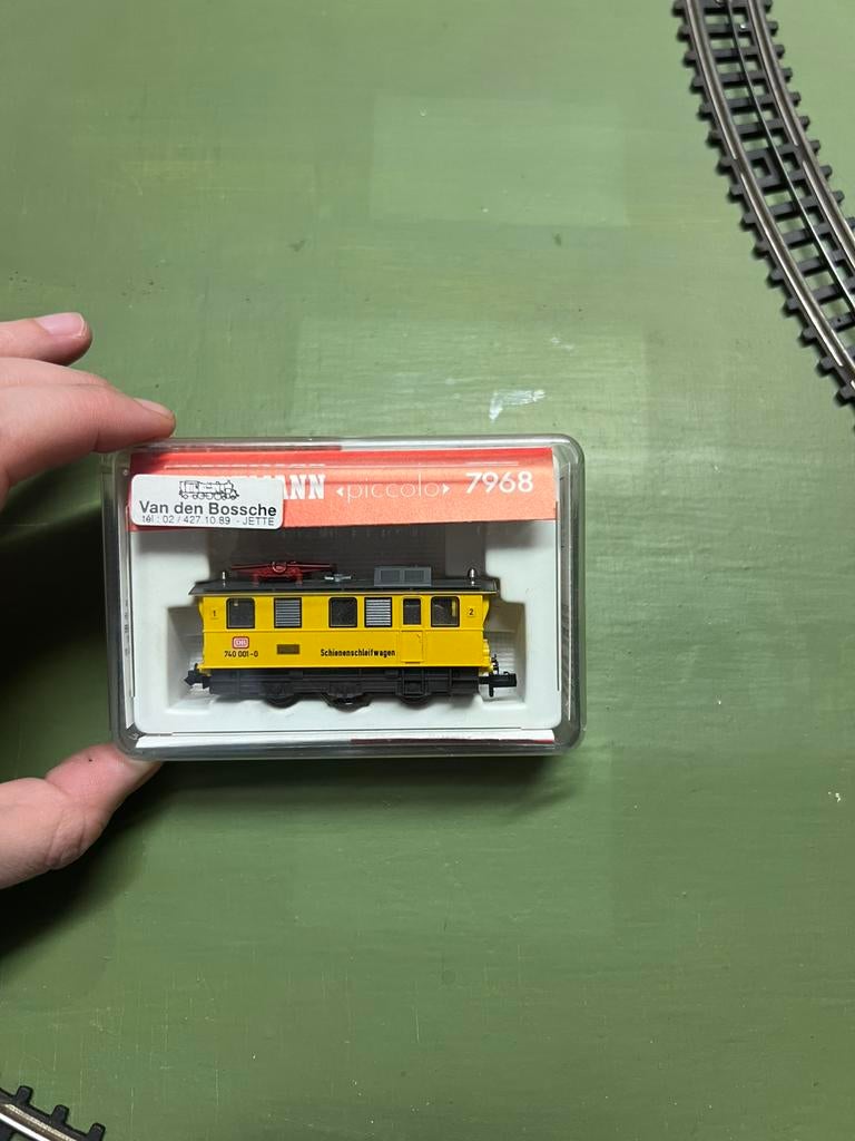 Fleischmann Piccolo 7968 technisch voertuig schaal N, Hobby en Vrije tijd, Modeltreinen | N-Spoor, Ophalen of Verzenden, Zo goed als nieuw