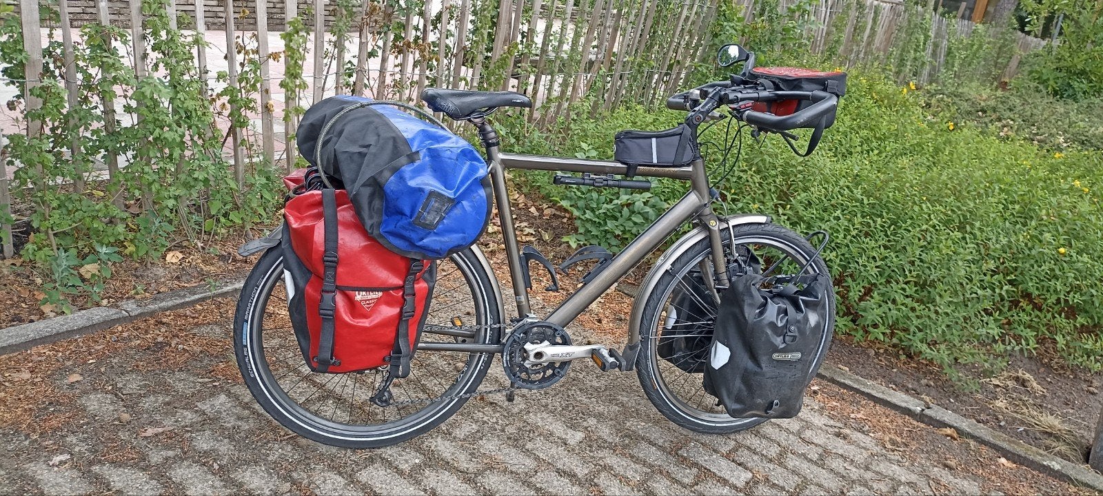 Koga Worldtraveller mt. 57, Ophalen