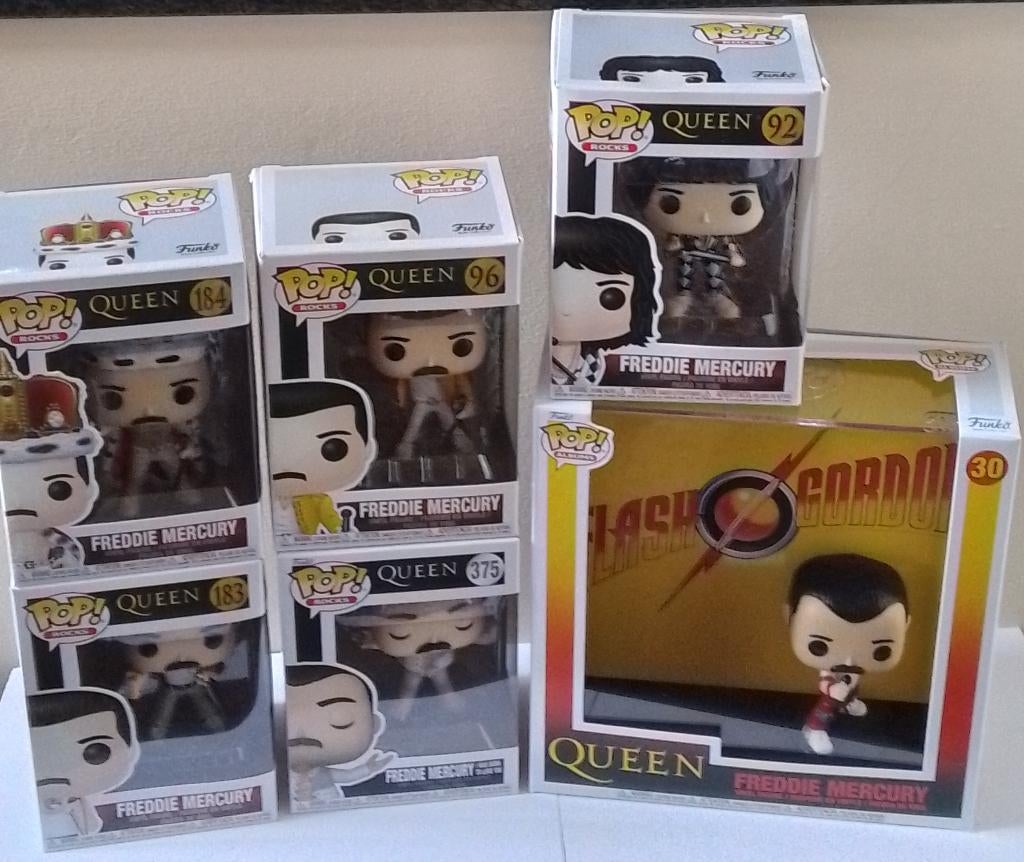 Funko Pop Rocks - Freddie Mercury (Queen), Verzamelen, Poppetjes en Figuurtjes, Zo goed als nieuw, Ophalen of Verzenden