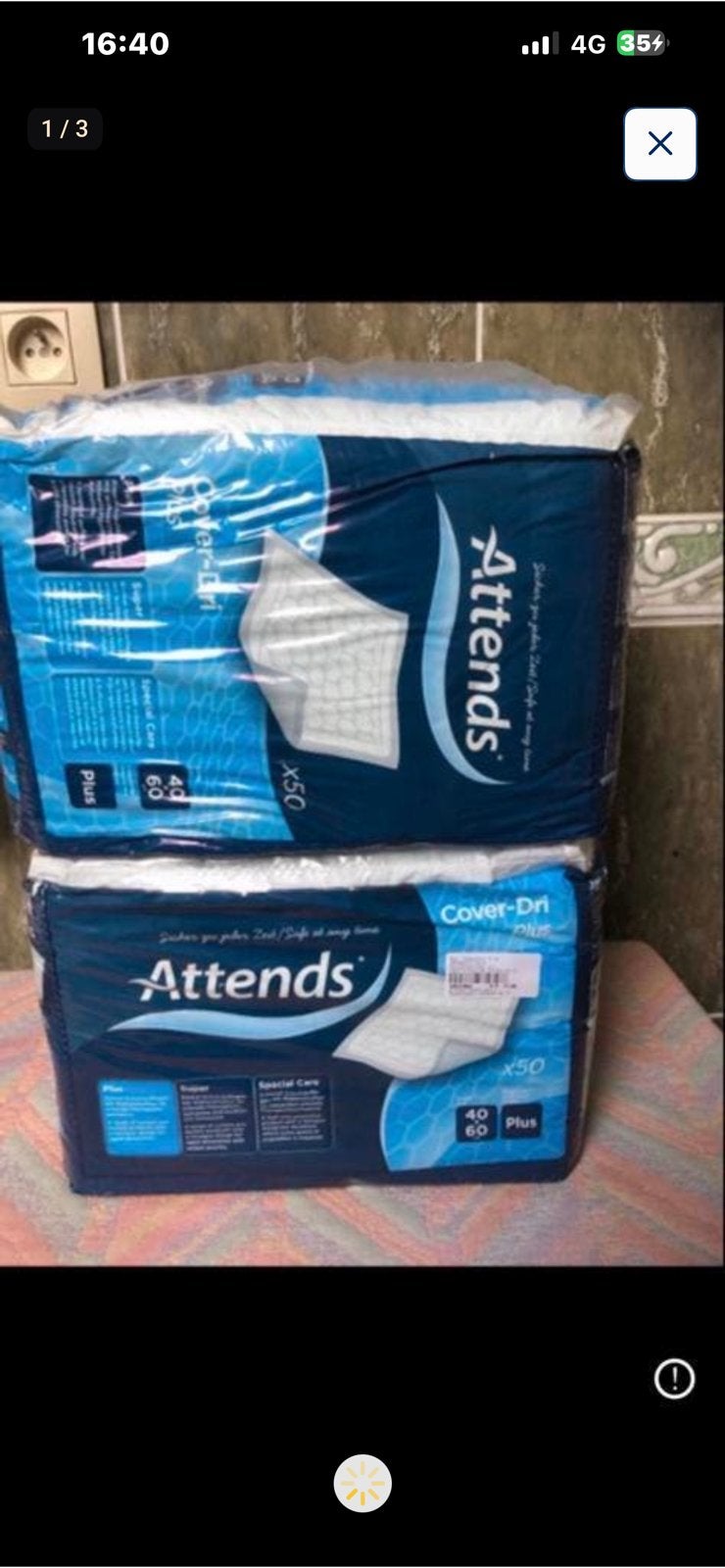 TAPIS HYGIÉNIQUE JETABLE, Enlèvement ou Envoi, Comme neuf