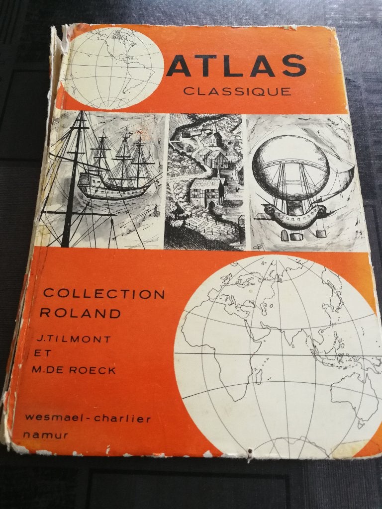 Atlas classique uit 1968, Enlèvement, Utilisé, 1800 à 2000
