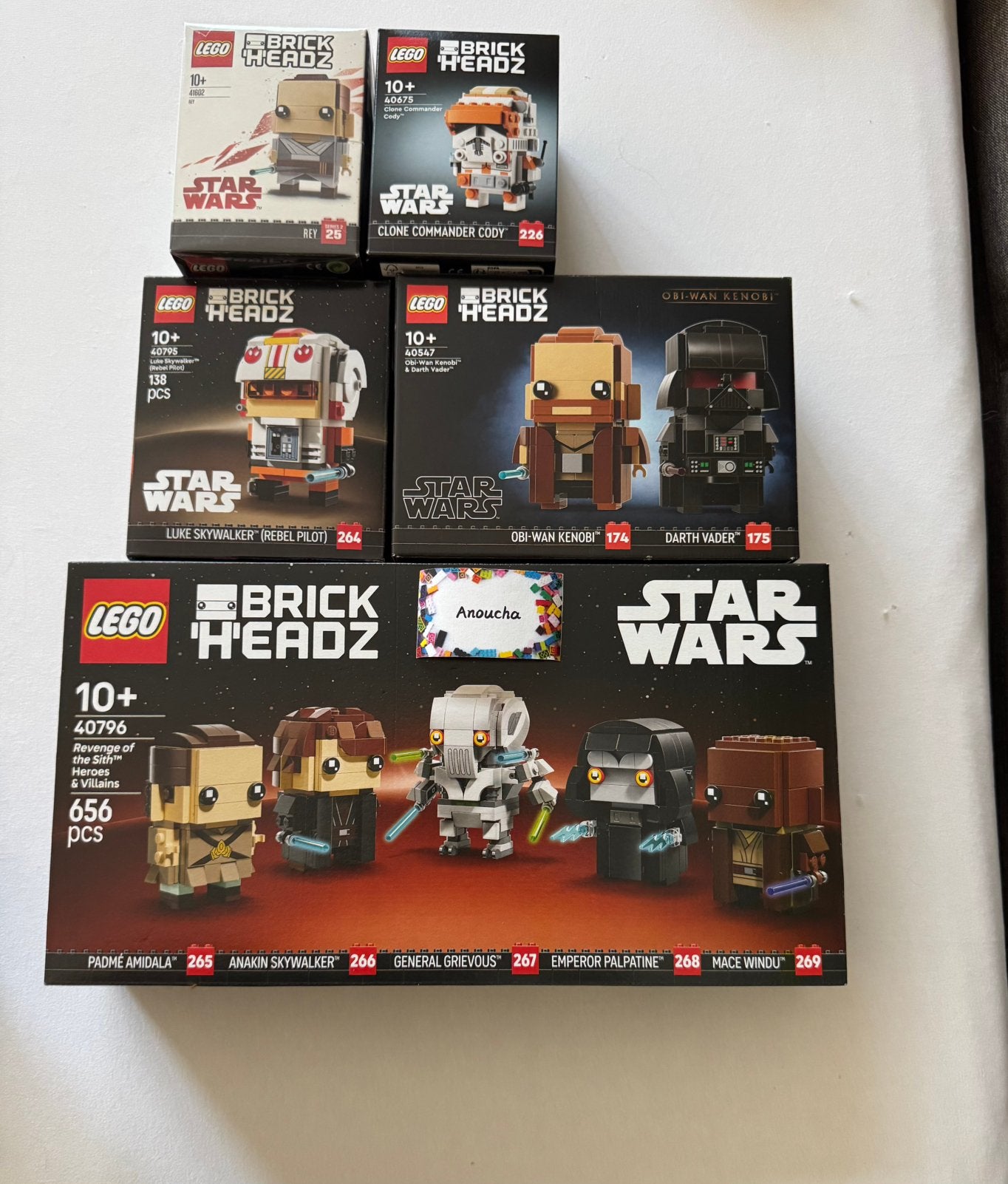 LEGO Star Wars BrickHeadz – Mooie verzameling!, Verzamelen, Ophalen of Verzenden, Nieuw