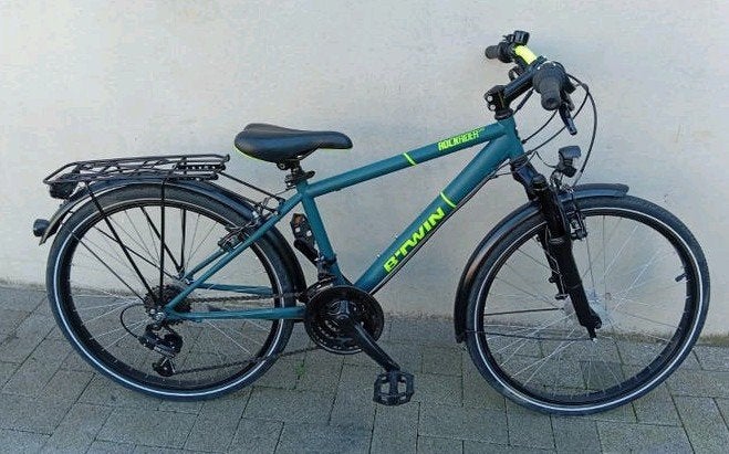 Jongensfiets kinderfiets MTB Btwin 540 24inch 18speed 🚴, Ophalen, 24 inch, Velgrem, Zo goed als nieuw