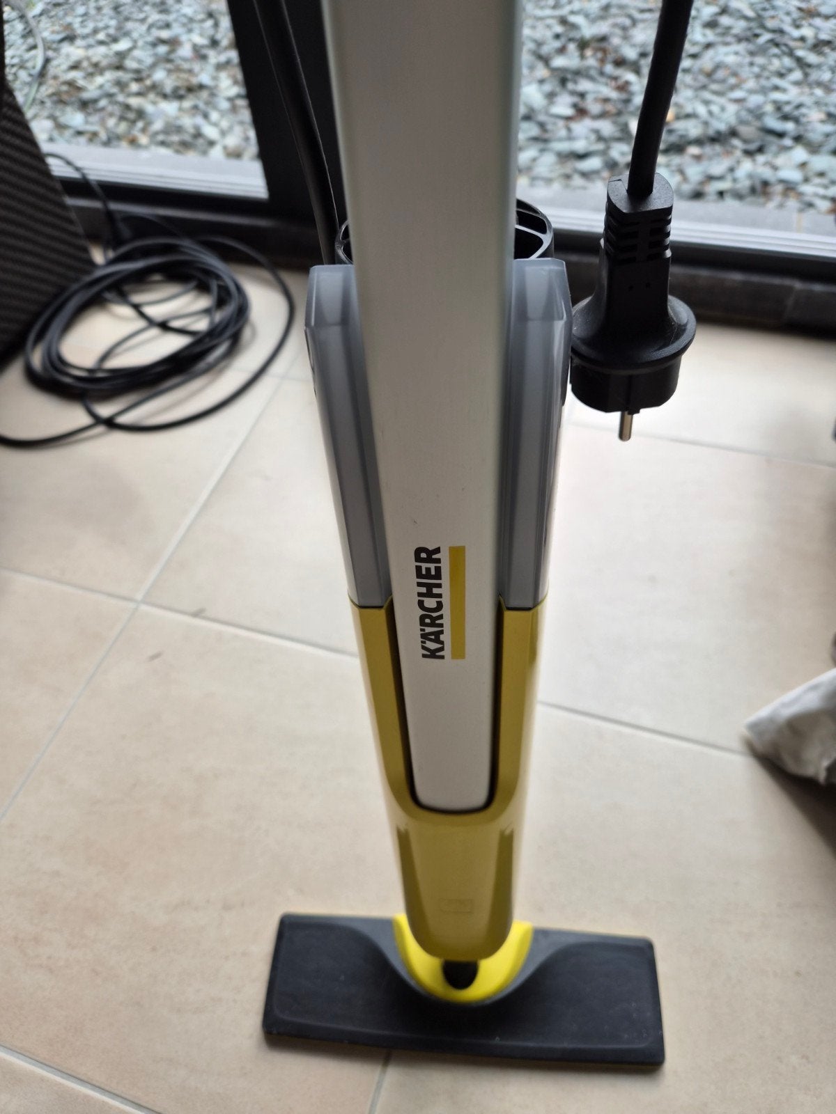 Karcher vloerreiniger, Ophalen