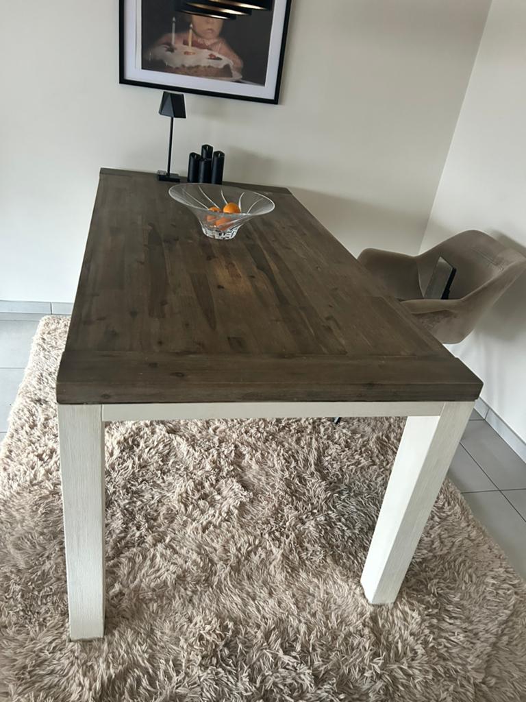 Eettafel, Ophalen, Eikenhout, Landelijk, Vijf personen of meer