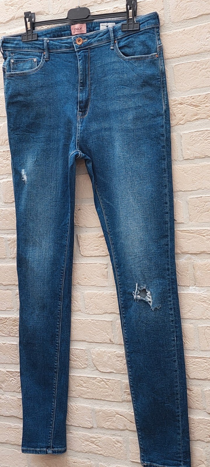 jeansbroek maat xl only, Kleding | Dames, Spijkerbroeken en Jeans, Only, Ophalen of Verzenden, Zo goed als nieuw, Overige jeansmaten