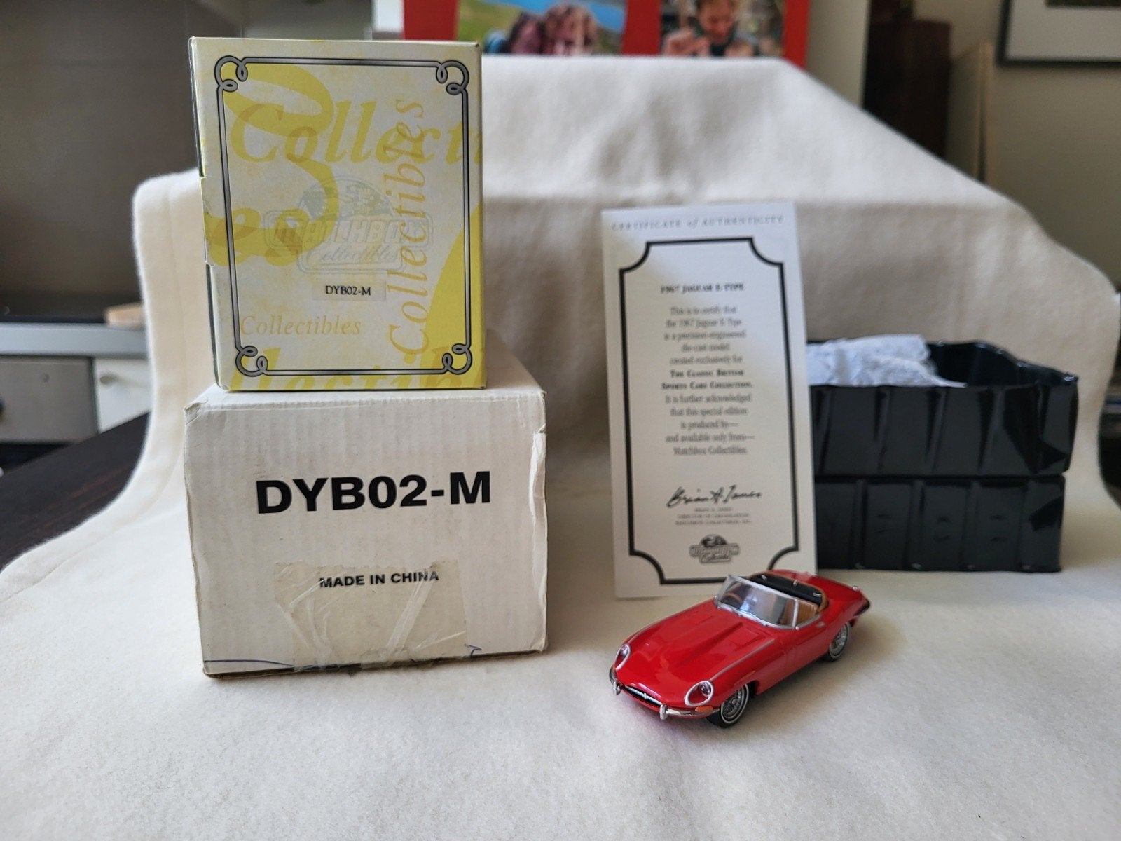Matchbox Dinky DYB02-M 1967 Jaguar Type E, Enlèvement ou Envoi, Matchbox