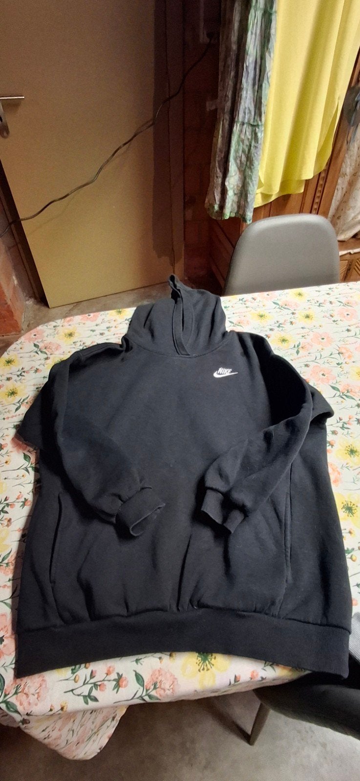 Nike hoodies zwart en grijs maat L (146/152), NIKE, Jongen of Meisje, Trui of Vest, Ophalen of Verzenden