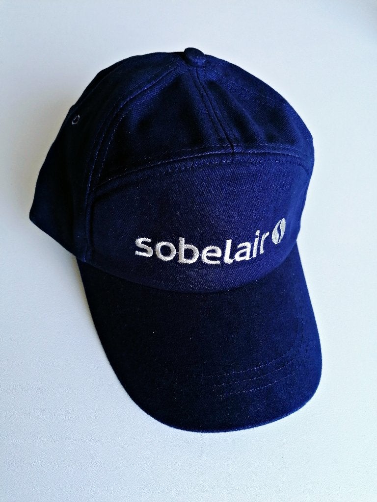 Sobelair Baseball Cap Silver Logo Pet Casquette Kappe Sabena, Verzenden, Nieuw, Pet