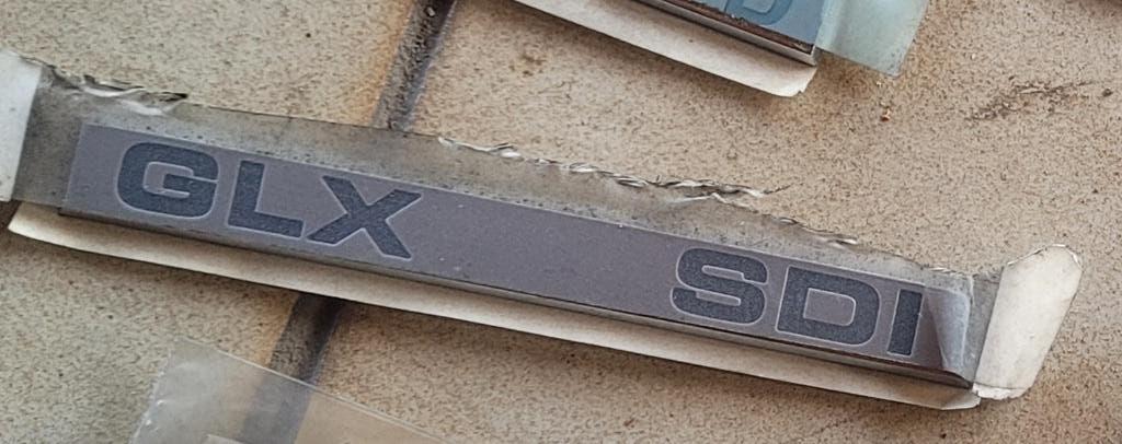 Origineel Škoda SDI-logo/achtersticker - NIEUW, Ophalen