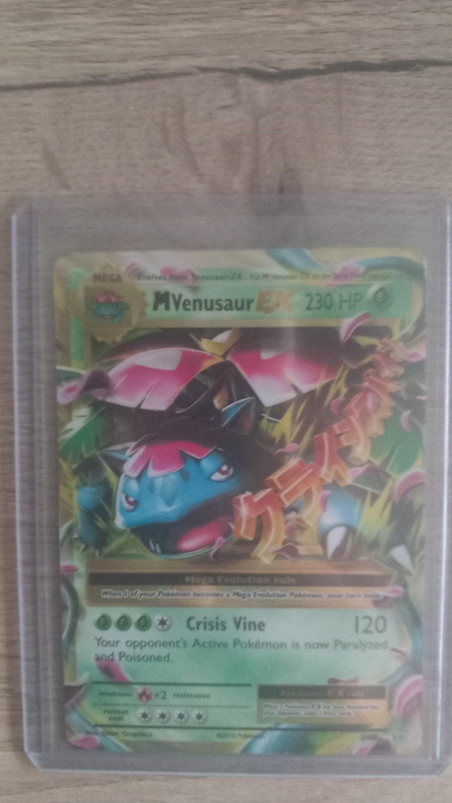 mega venesaur, Hobby & Loisirs créatifs, Enlèvement, Utilisé, Cartes en vrac, Foil