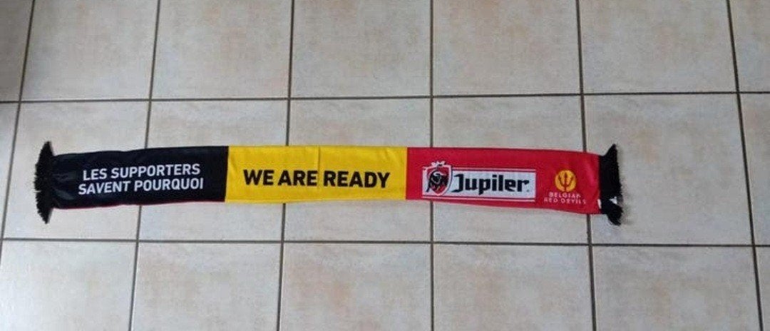 Écharpe drapeau belge, Enlèvement ou Envoi, Neuf, Écharpe