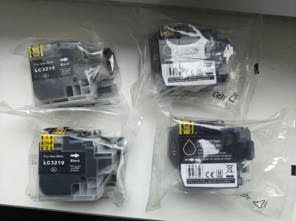 LC3219 inktpatronen - zwart (4 stuks), Ophalen, Nieuw