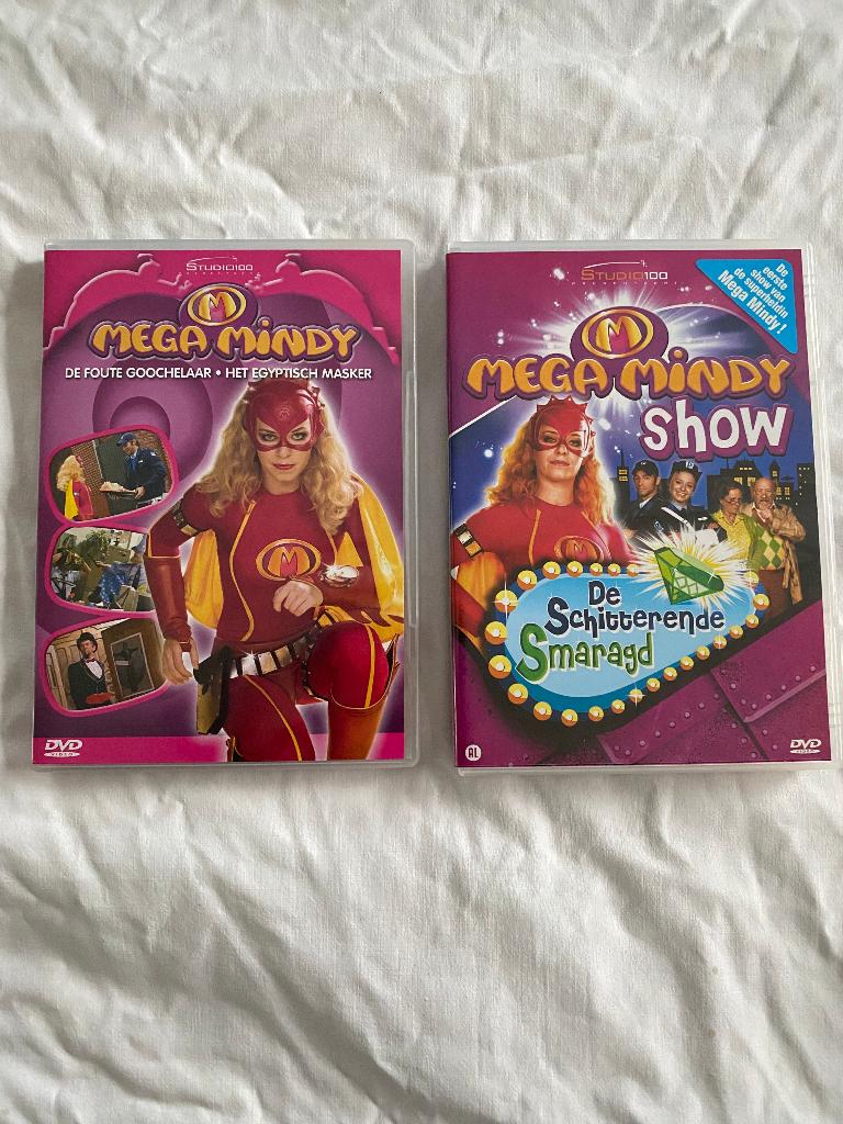 Mega Mindy DVD-pakket, Cd's en Dvd's, Dvd's | Kinderen en Jeugd, Ophalen, Alle leeftijden, Overige genres, Zo goed als nieuw