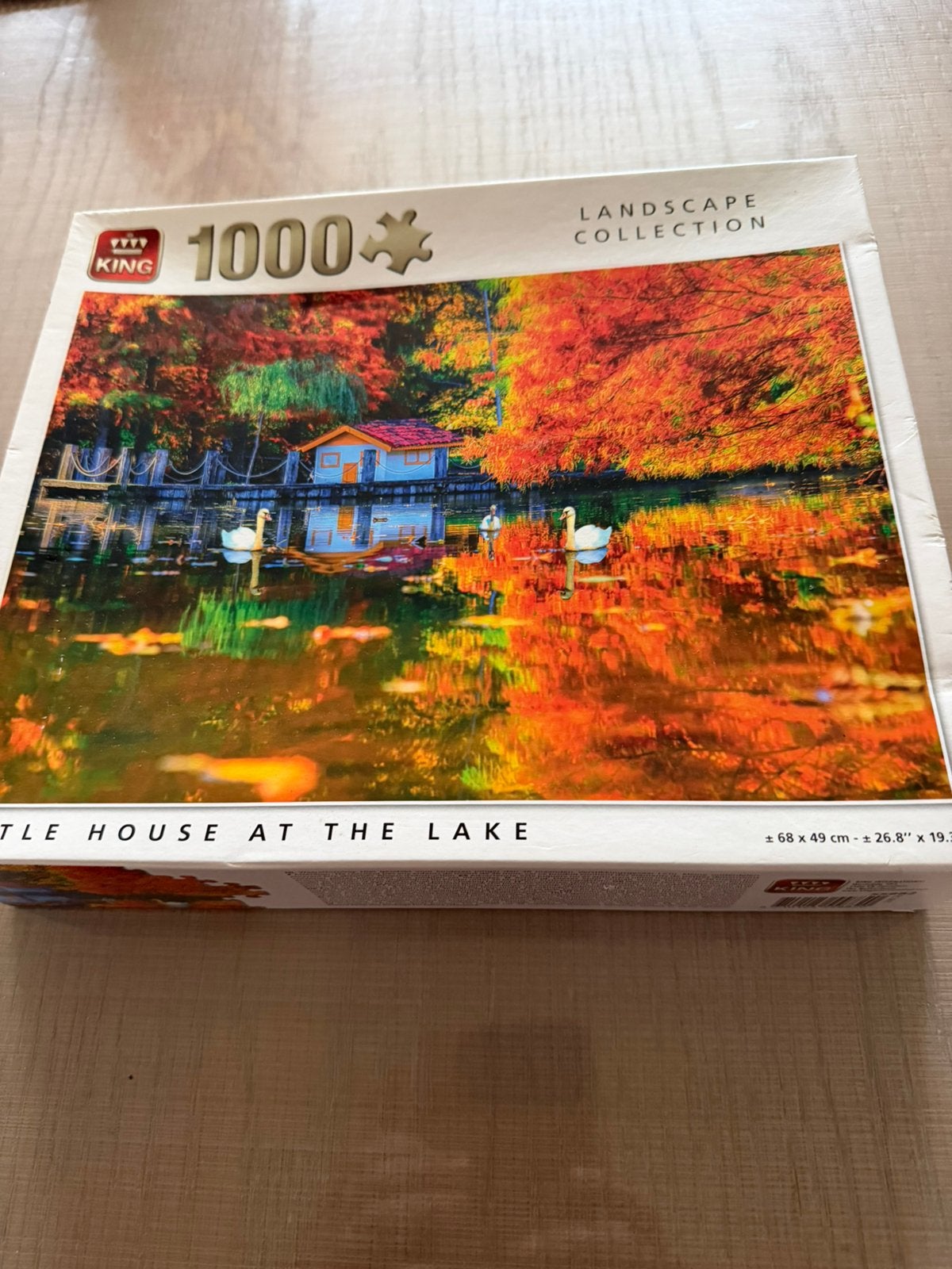 Mooie puzzels 1000 stuks, Ophalen, Zo goed als nieuw