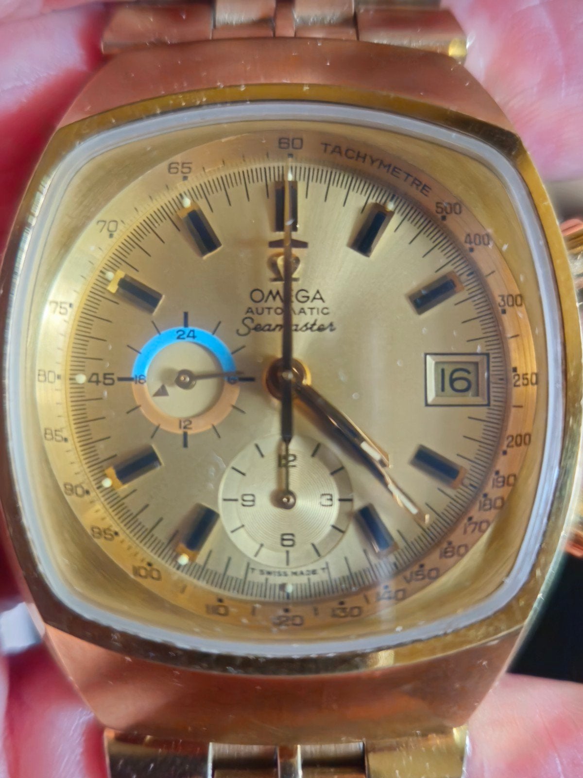 Omega Seamester Chronograaf Jedi An.70, Ophalen of Verzenden