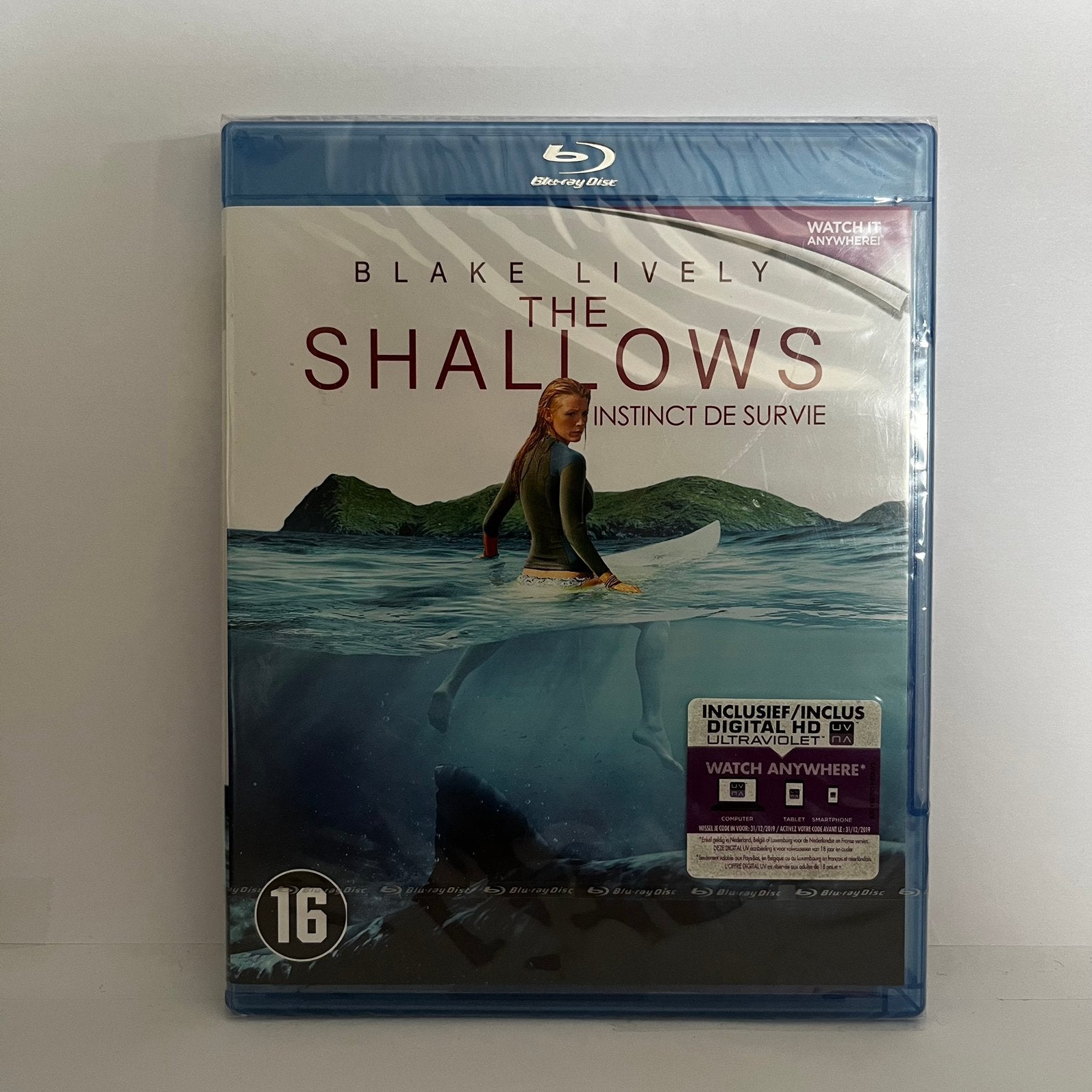 Les Shallows (2016) Blu-ray, CD & DVD, Blu-ray, Enlèvement ou Envoi, Neuf, dans son emballage, Horreur