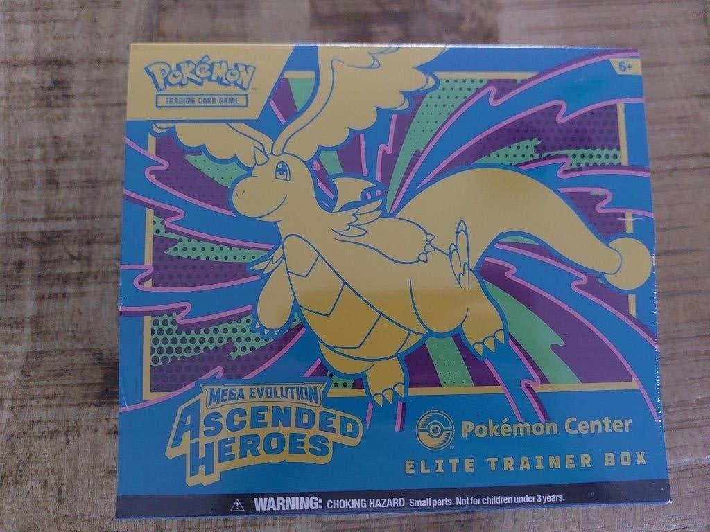 Ascended Heroes Elite trainer box - Pokémon center, Hobby en Vrije tijd, Verzamelkaartspellen | Pokémon, Ophalen of Verzenden