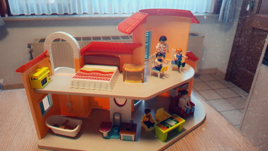 Speelgoed playmobil, Kinderen en Baby's, Ophalen, Gebruikt, Gebouw, Losse onderdelen