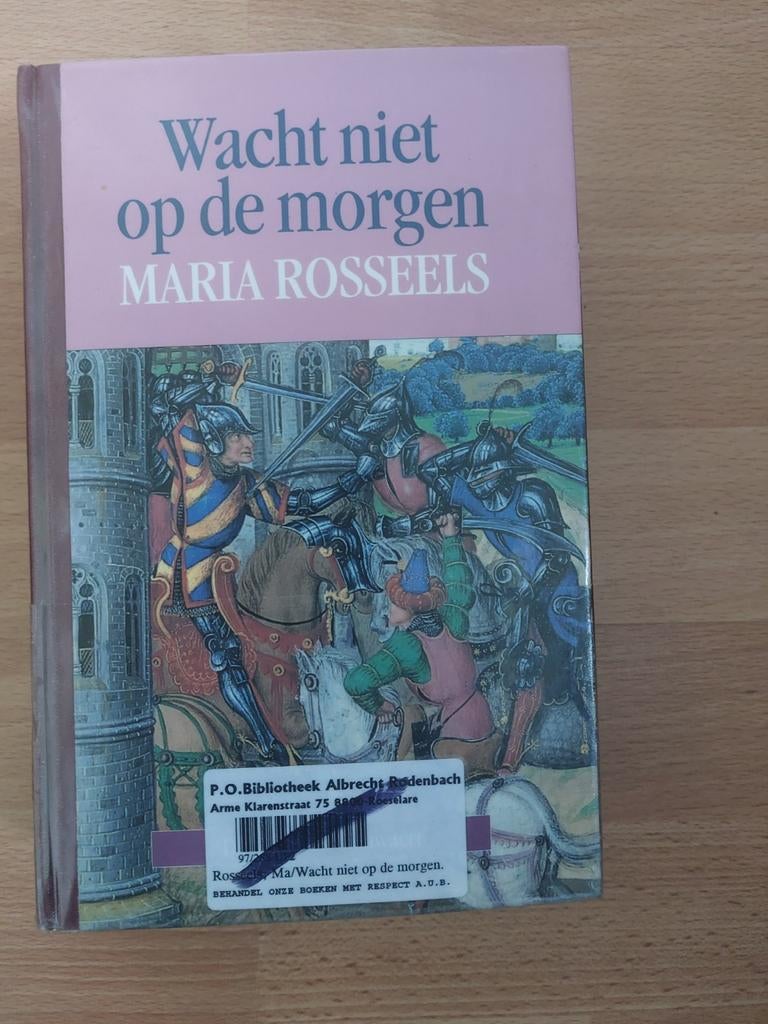 Maria rosseels : Wacht niet op de morgen, Boeken, Ophalen of Verzenden