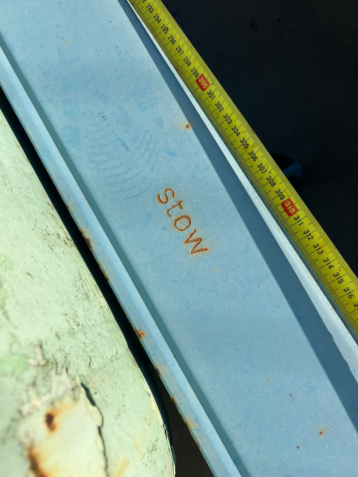 Étagère à palettes Stow Poutres 330 cm, Enlèvement