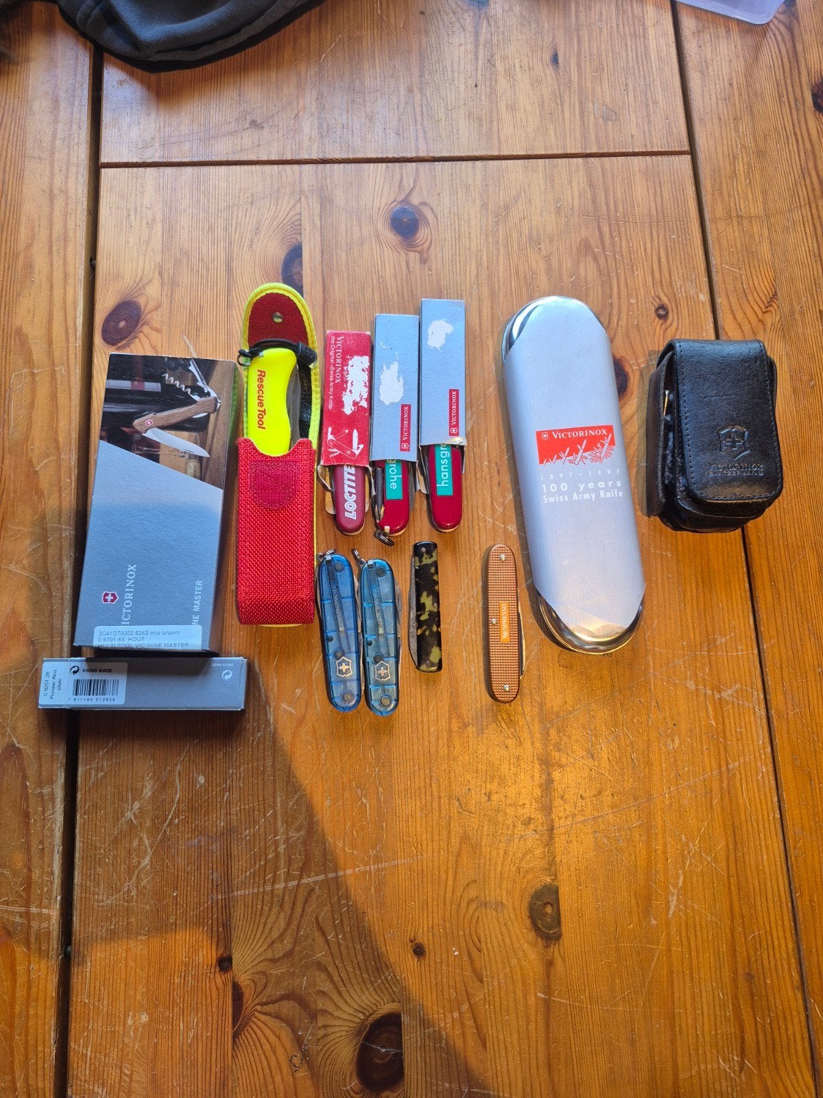 Victorinox Collectors Messen!, Ophalen