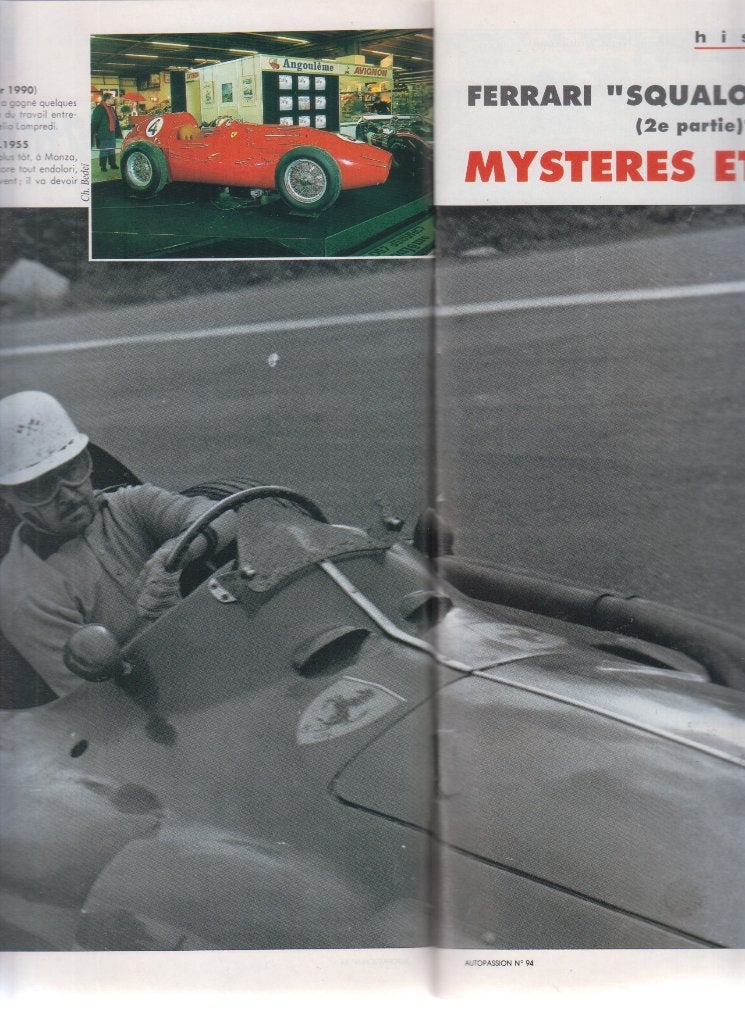 Ferrari Squalo & Super Squalo voitures de compétition, Verzenden, Gelezen
