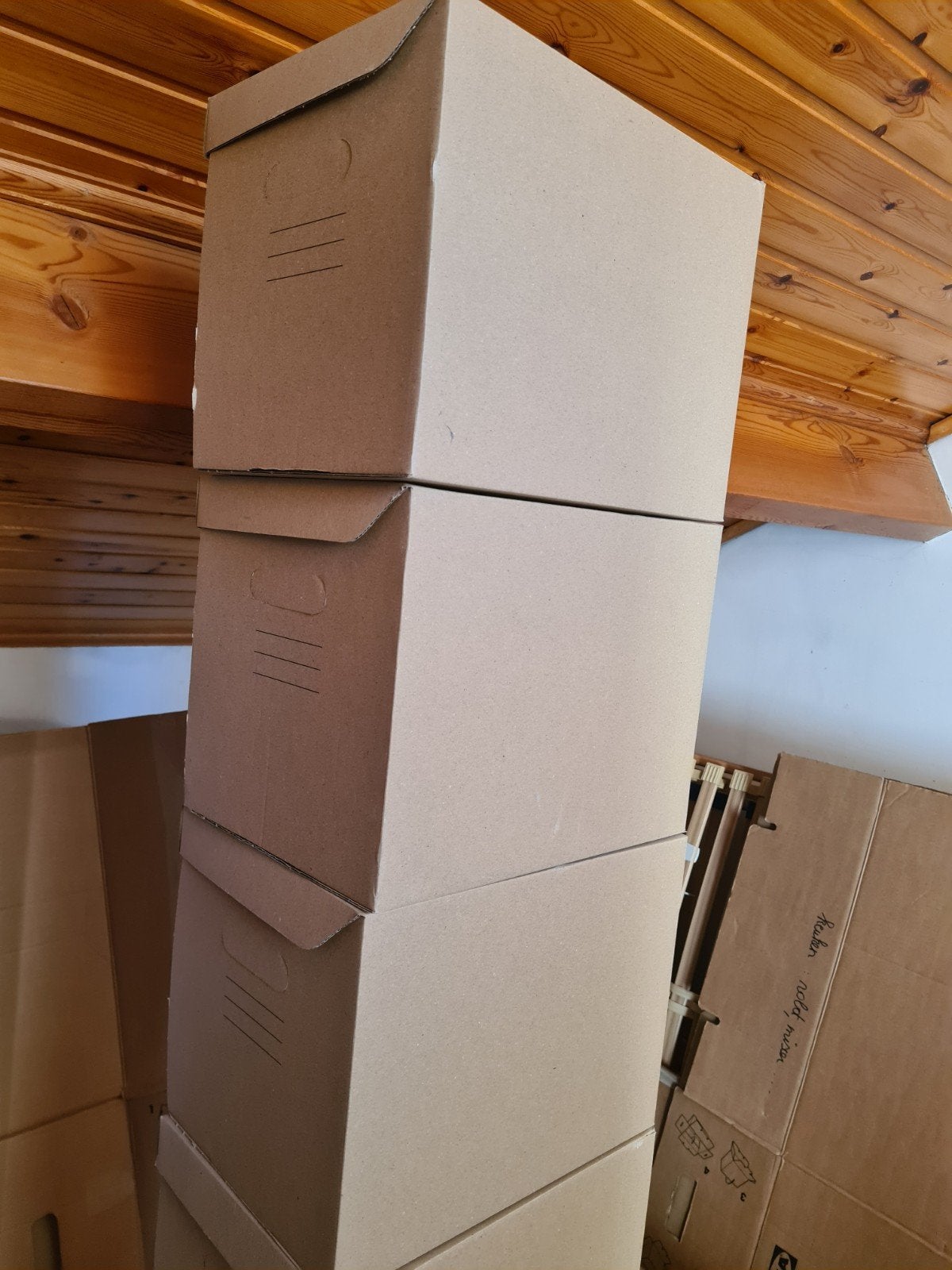 12 Ikea Pappis dozen, Doe-het-zelf en Bouw, Kratten en Dozen, Ophalen