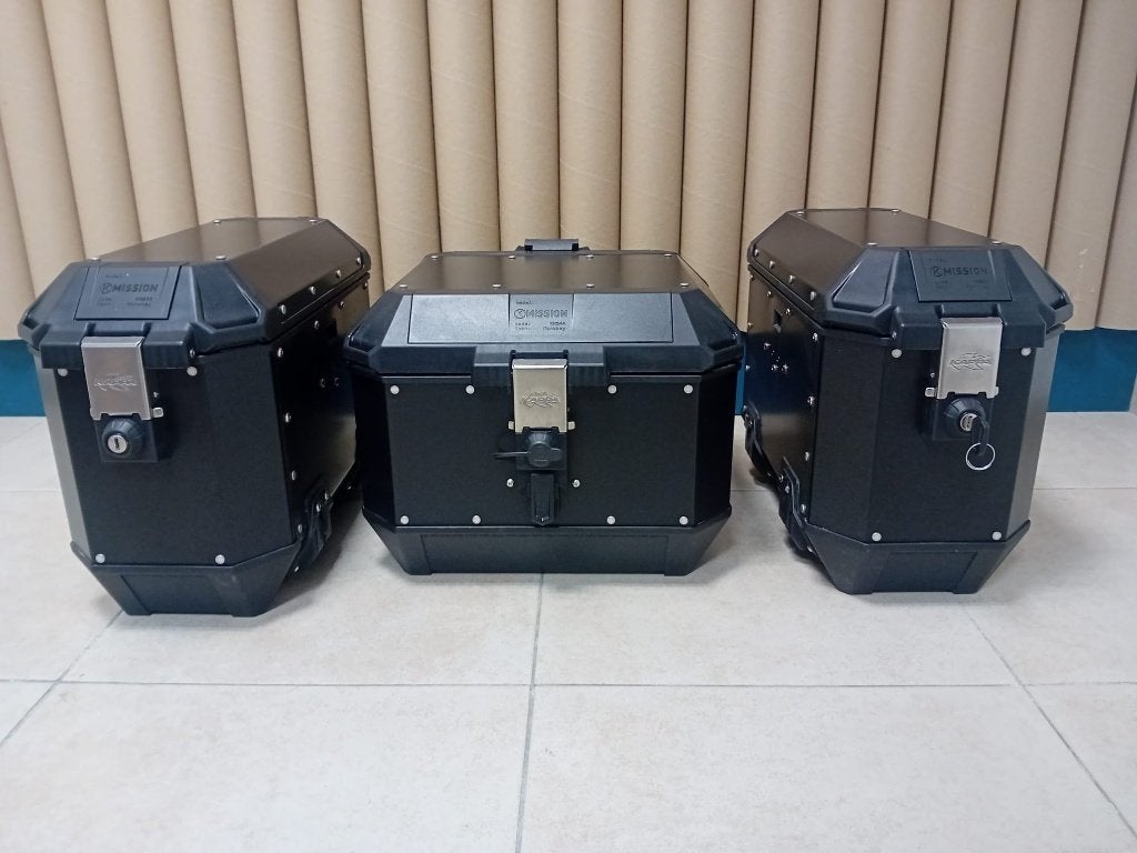 ENSEMBLE Alu KAPPA K MISSION type GIVI Monokey, Enlèvement ou Envoi, Utilisé