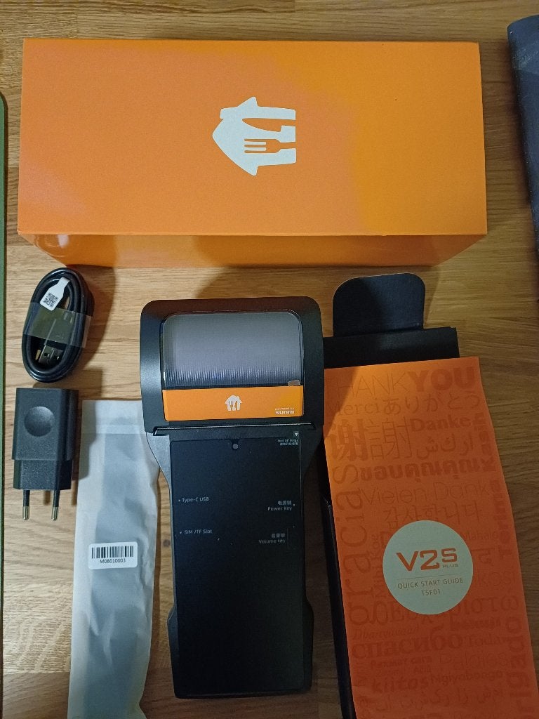 Terminal de paiment Sunmi V2S PLUS - Take Away, Articles professionnels, Horeca | Autre, Enlèvement