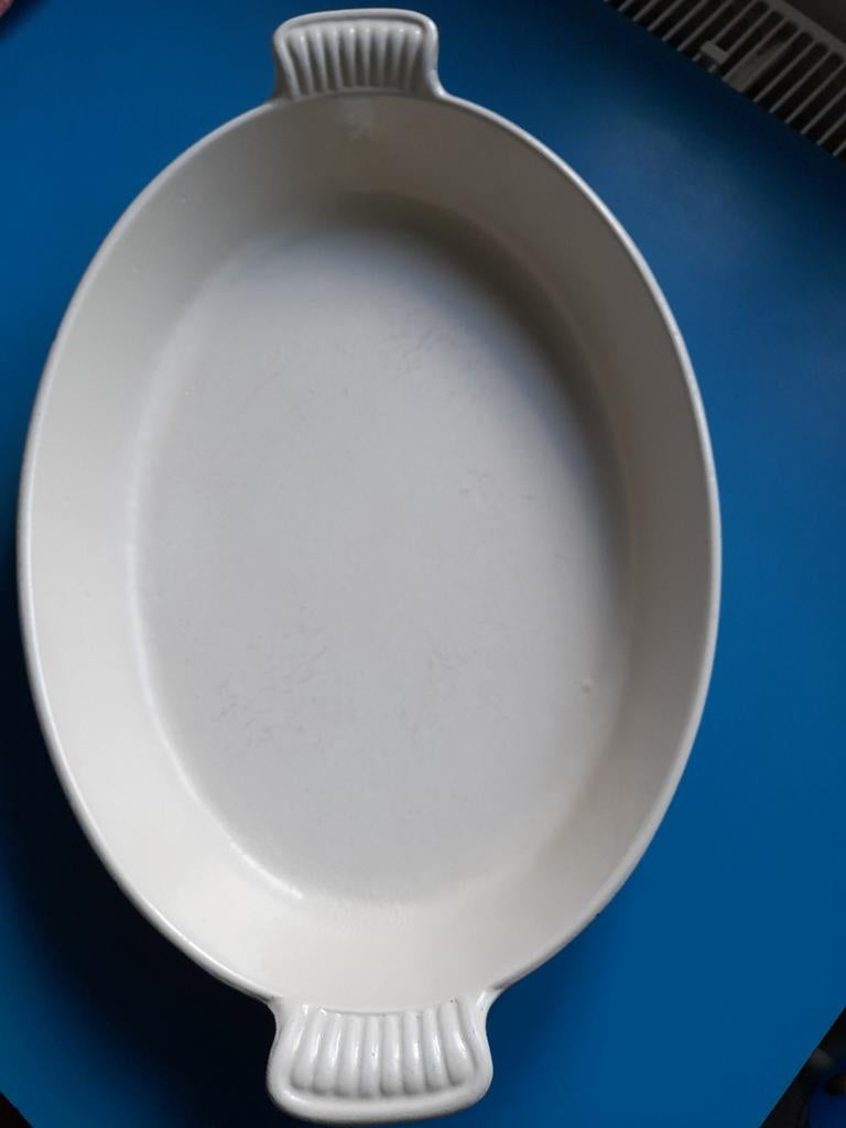 Ovalen ovenschaal oranje Le Creuset France 36, Huis en Inrichting, Keuken | Potten en Pannen, Ophalen of Verzenden