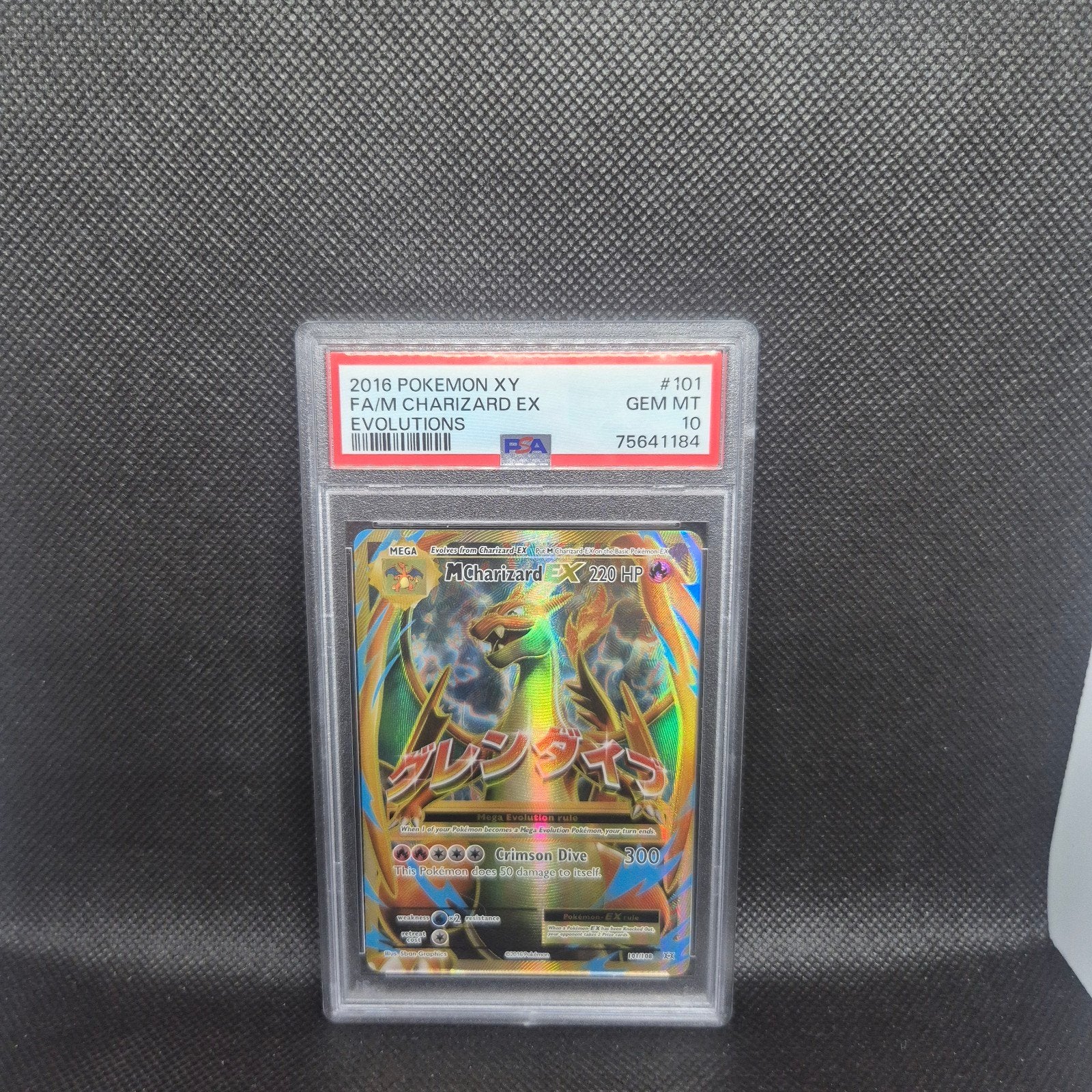 Fa/M Charizard Ex Evolutions PSA 10, Ophalen of Verzenden