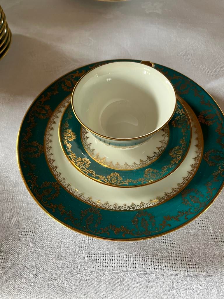 ULIM Limoges servies 151 delig, Antiek en Kunst, Antiek | Servies los, Ophalen