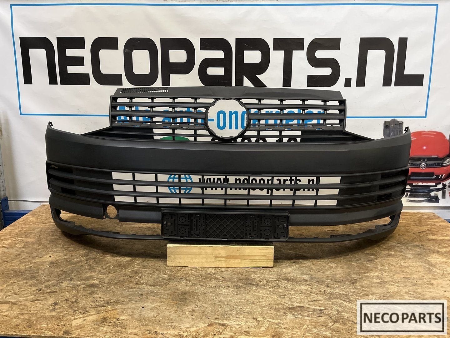 VOLKSWAGEN TRANSPORTER MULTIVAN T6 VOORBUMPER BUMPER ORIGINE, Volkswagen, -, Utilisé, -
