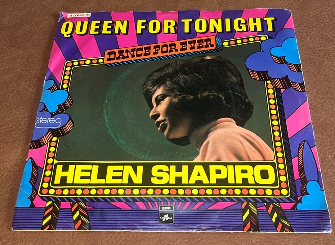 Helen Shapiro ‎– Queen For Tonight - 7” vinyl single - NL, Enlèvement ou Envoi, Utilisé