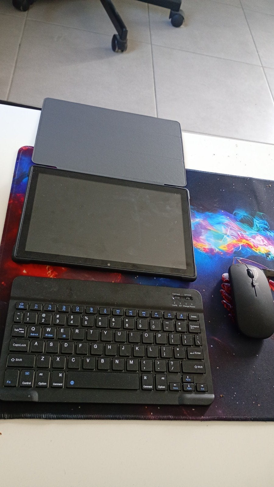 Android tablet + accessoires, Ophalen