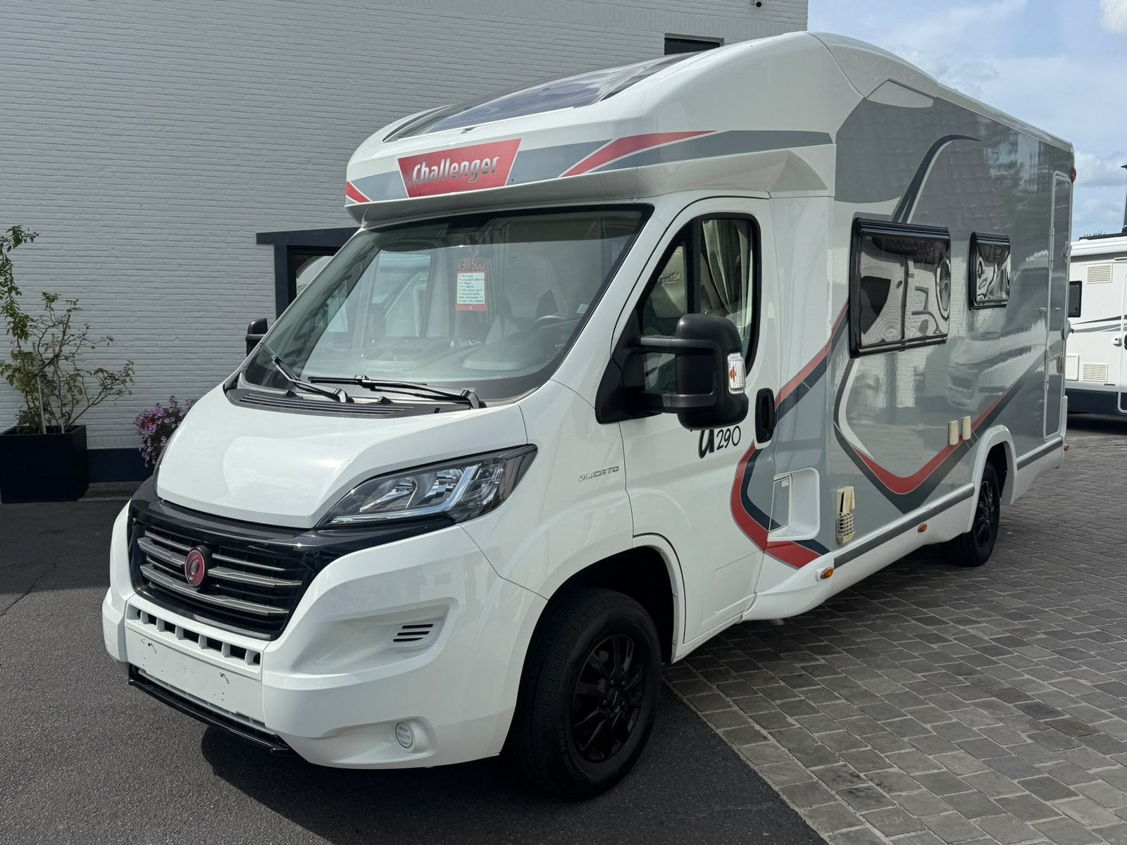 Fiat Ducato Challenger Graphite 290, Caravanes & Camping, Jusqu'à 4, Fiat, Douche, Diesel