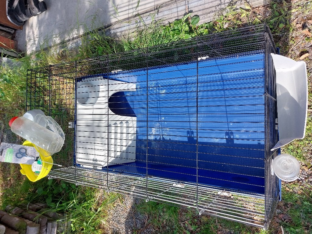 Knaagdieren kooi, cavia of konijn, Moins de 60 cm, 75 à 110 cm, Cage, Cobaye