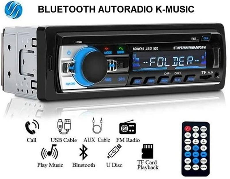 Nieuwe Bluetooth Autoradio’s met MP3, USB, SD, AUX en meer, Autos : Divers, Autoradios, Enlèvement ou Envoi, Neuf