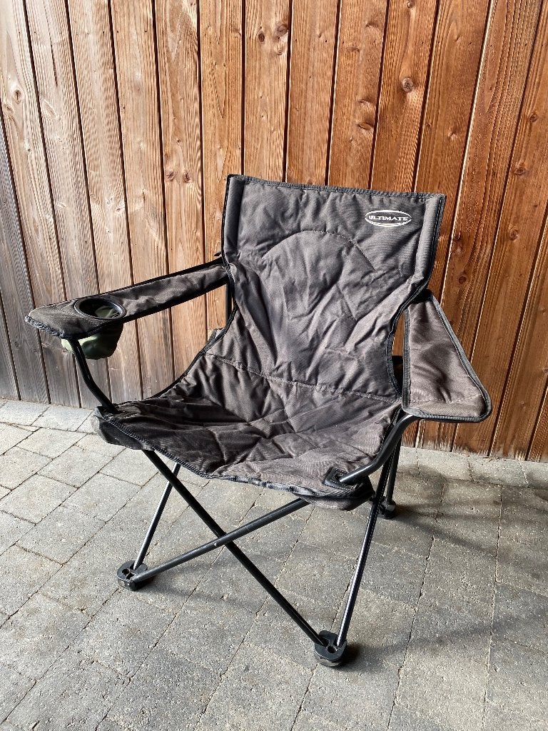 Kamping stoel, Ophalen, Gebruikt