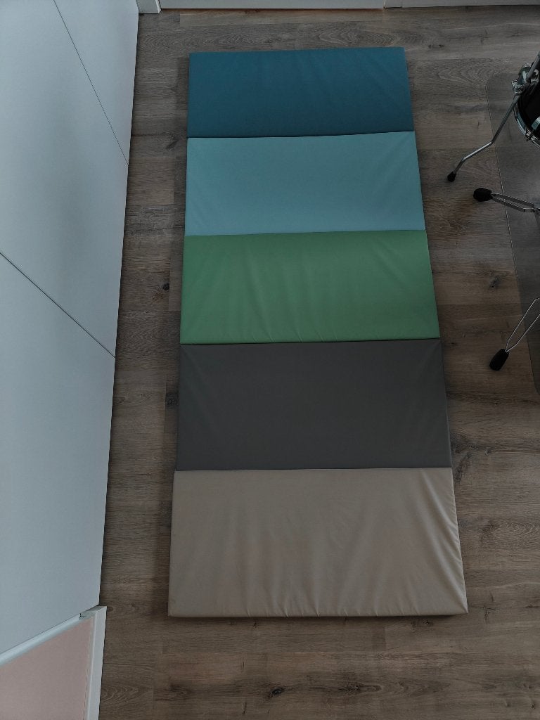 Gymnastiekmat Ikea (opvouwbaar), Ophalen