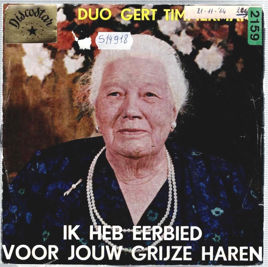 Vinyl, 7"  /  Duo Gert Timmerman – Ik Heb Eerbied Voor ...., Ophalen of Verzenden, Overige formaten, Overige typen