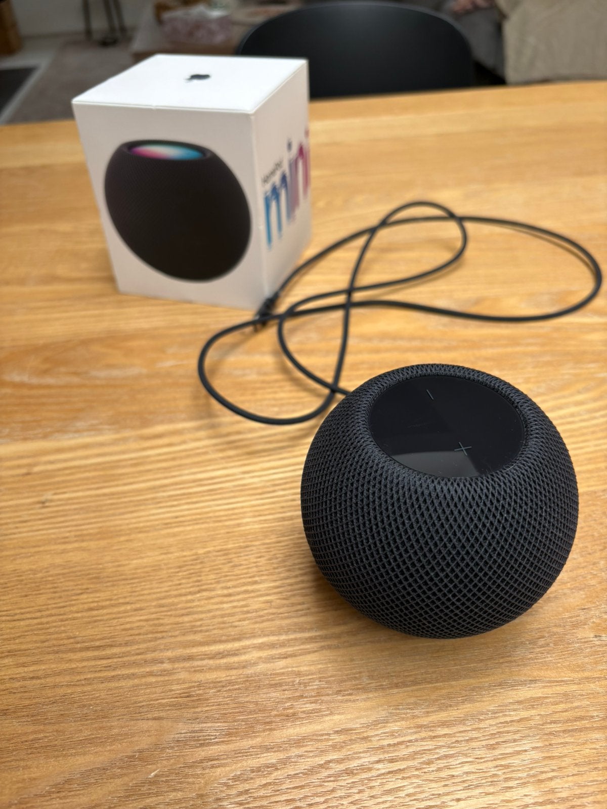 Apple Homepod mini - zwart, Ophalen, Zo goed als nieuw